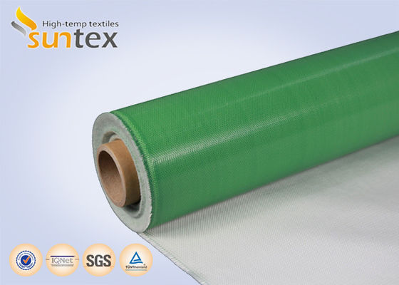 High Temperature Resistant Fireproof Anti-tear Silicone Coated Fiberglass Fabric for Industrial Applications