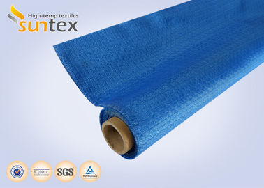 Acrylic Coated Fiberglass Fabric Roll For Fire Blanket Fireproofing Curtain OEM Colors