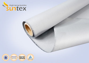 Fabric Rigid PU Coated Glass Cloth For Fire Resistant Welding Blanket