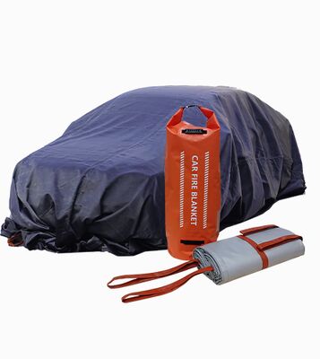 Factory Sale 1200 Degrees Celsius High Temperature Resistance EV Car Fire Blanket with 550℃/1000℃ Thermal Resistance and Oxygen Deprivation