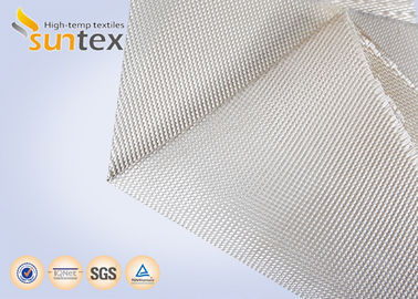 Chemical Resistant High Temperature Fiberglass Cloth / High Heat Resistant Silica Cloth Abrasion