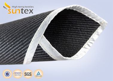 Heavy Duty Graphite Coated Fiberglass Fabrics For High Temperature Protection