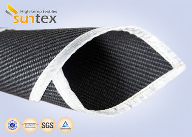 Heavy Duty Graphite Coated Fiberglass Fabrics For High Temperature Protection