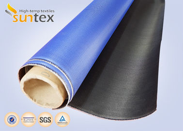 2025 Fireproof Chemical Resistant Non Stick Polyurethane Coated Fiberglass Fabric / Cloth