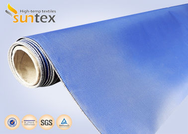 High Temperature Fire Resistant Fiberglass Fabric Durable Polyurethane Coated