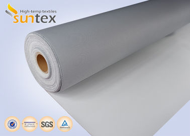 Anti-fiber Fraying Polyurethane Coated Glass Fabric for Fiberglass Welding Curtain