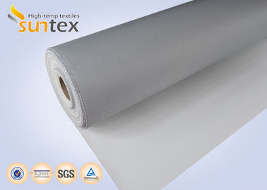 Anti-fiber Fraying Polyurethane Coated Glass Fabric for Fiberglass Welding Curtain