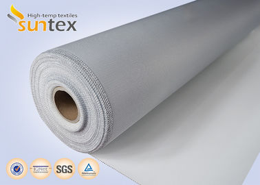 High Temperature Fire Resistant Fiberglass Fabric Durable Polyurethane Coated