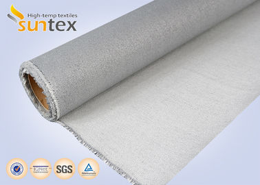 Fire Resistant Fiber Glass Fabric Water And Oil Resistant PU Coated Fabric For Fire&smoke Curtains