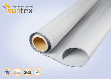 0.4mm High Durability Fire Resistant Fiberglass Fabric Soft Polyurethane (PU) Coated