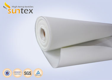 0.41mm Thickness PU Coated Fiberglass Fabric Two Sides Alkali Free