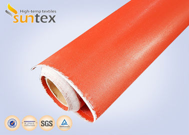 Oustanding Chemical Resistance Silicone Coated Glass Fibre Fabric for Fireproof Removable Insulation Jacket