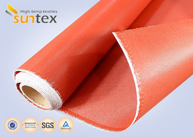 Oustanding Chemical Resistance Silicone Coated Glass Fibre Fabric for Fireproof Removable Insulation Jacket