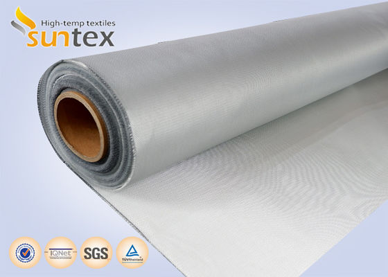 Fireproof Heat Resistant Silicone Coated Fiberglass Fabric 850g/m2 High Silica Fiberglass Cloth