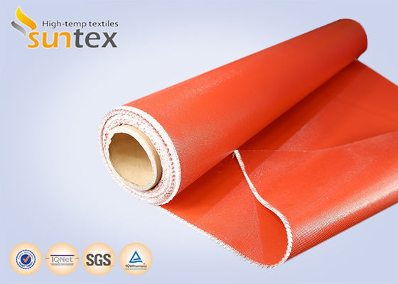 Arc and Corona Resistant Silicone Coated Fiberglass Fabric with Temperature Resistance -50°C to 500°C and Alkali Free Properties