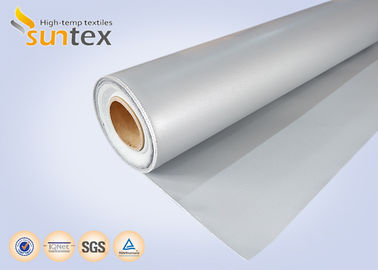 400g/sqm Silicone Coated Fiberglass Fabric Used In Flexible Fabric Connector