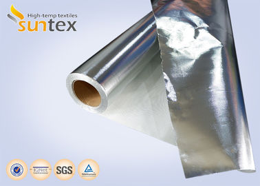 High Temperature Insulation Aluminum Foil Fiberglass Cloth For Heat Shielding Applications