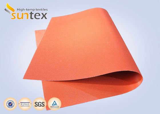 Red 3732 Fiberglass Cloth, Silicone Rubber Coated, High Temperature & Fire Resistant