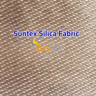 300g High Silica Fiberglass Cloth with 1000℃ Temperature Resistance and Silicone Coating for Heat Protection