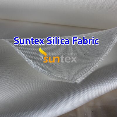 Custom Silica Fabric Molten Metal Splash Resistant Insulation Mater