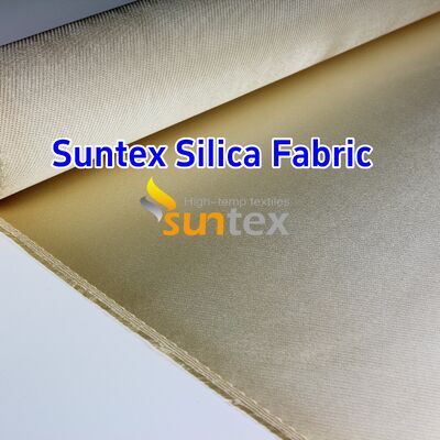 1700°C Softening Point Silica Fabric 96% SiO2 High Temp Fireproof Cloth For Welding Blanket Removable Insulation Jacket Aerospace Nuclear Industry