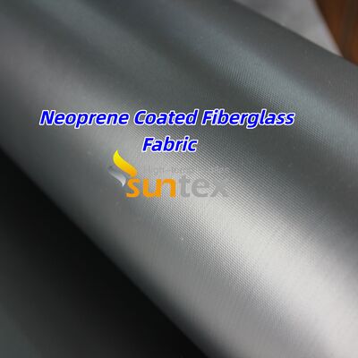 High Temperature Resistance Flame Retardant Neoprene Coated Fiberglass Fabric for Chemical Resistant Flexible Fabric Connector