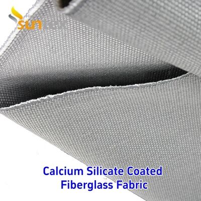 High-temperature Corrosion-resistant Flame-retardant Calcium Silicate Coated Fiberglass High Temperautre Fabric