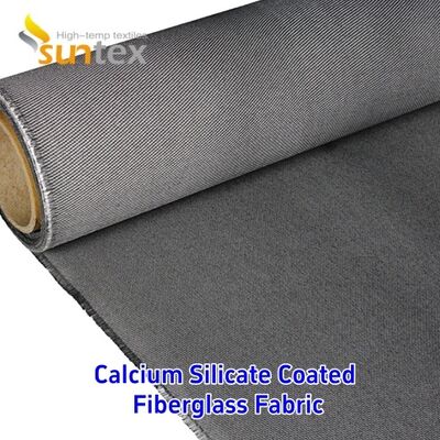 High-temperature Corrosion-resistant Flame-retardant Calcium Silicate Coated Fiberglass High Temperautre Fabric