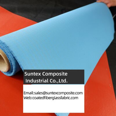 Fire Prevention High Temperature Resistant Corrosion Resistant Silicone Coated Industrial Fiberglass Fabric