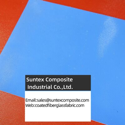 Fire Prevention High Temperature Resistance Silicone Coated Fiberglass Fabric with Corrosion Resistance