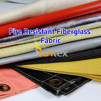 Waterproof and Fireproof Silicone Coated Fiberglass Fabric 