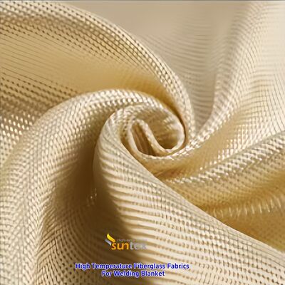 Heat Resistant up to 550°C 100% Fiberglass Welding Blanket with Acrylic Coated Surface for Fire Protection