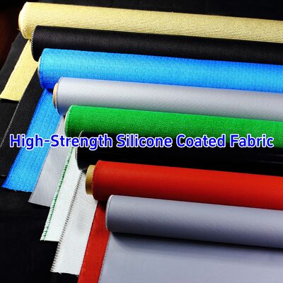Heat Resistant Fireproof High Strength Silicone Coated Fiberglass Fabric for Thermal Insulation