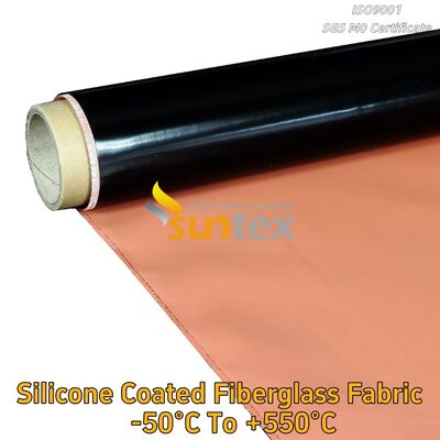 Colored Silicone Coating Fiberglass Cloth Silicon Coated With Fiberglass Fabric