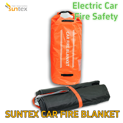 Advanced 6*8M Fiberglass Fire Blanket for EV Battery Fires  