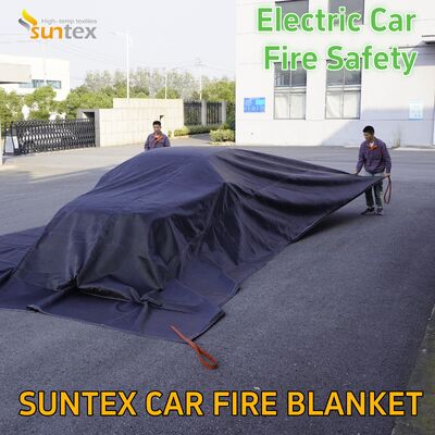 Suntex High Quality Large Electric Vehicle EV Fire Blanket Roll Made of Durable Fiberglass