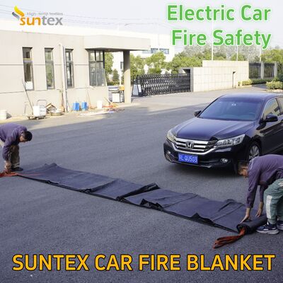  Bulk Discount CE Approved High Silica Fire Protection Garage Fire Safety Blanket EV Fire Blanket 