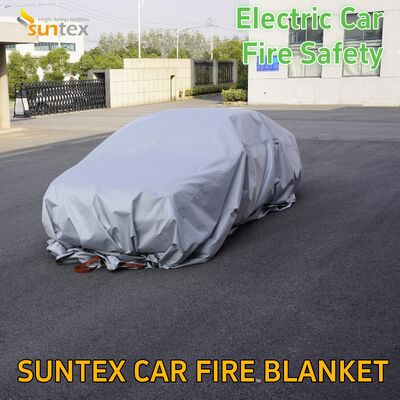  Bulk Discount CE Approved High Silica Fire Protection Garage Fire Safety Blanket EV Fire Blanket 