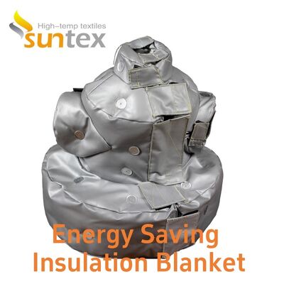 Industrial Fiberglass Removable Valve Insulation Jackets for Gate