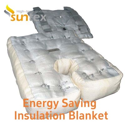 Industrial Fiberglass Removable Valve Insulation Jackets for Gate