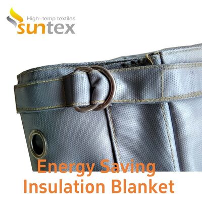 Industrial Fiberglass Removable Valve Insulation Jackets for Gate