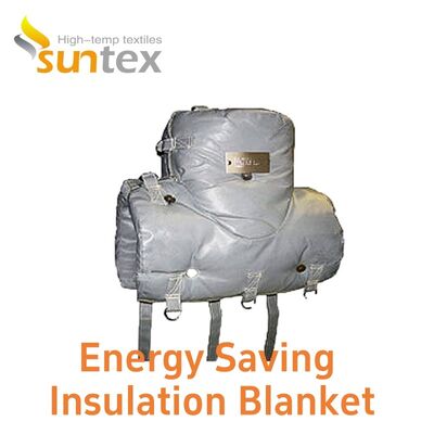 Industrial Fiberglass Removable Valve Insulation Jackets for Gate