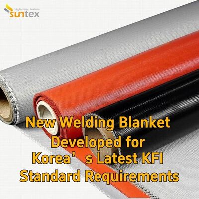 Industrial Welding Blanket Roll Heat Resistant Flame Retardant Material Offering Protection During Welding Operations