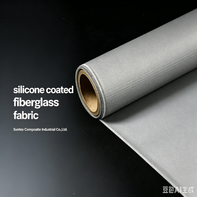 silicone coated fiberglass fabric for removable thermal insulation jackets