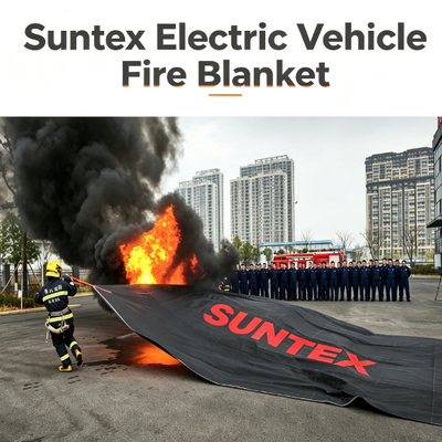 Suntex Electric Vehicle Fire Blanket Car Fire Blanket Manufacturer