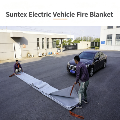 Suntex Electric Vehicle Fire Blanket Car Fire Blanket Manufacturer