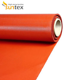 High Temperature Fabrics silicone coated fiberglass fabric for Welding blanket welding curtain   Quality guarantee