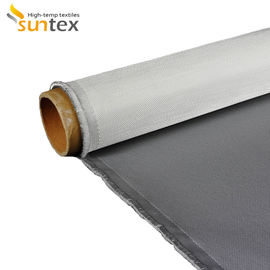 Silicone Coated Fiberglass Fabric On Single Side for Welding Blanket Fabrication and Fire Resistant Welding Blanket