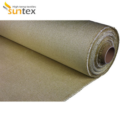 Vermiculite Coated Ceramic Fiber Fabric – Custom Color High Temperature Cloth