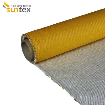 High Temperature Resistant Fireproof Anti-tear Silicone Coated Aramid Cloth for Industrial Insulation
